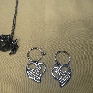 Vivienne Westwood Heart Earrings